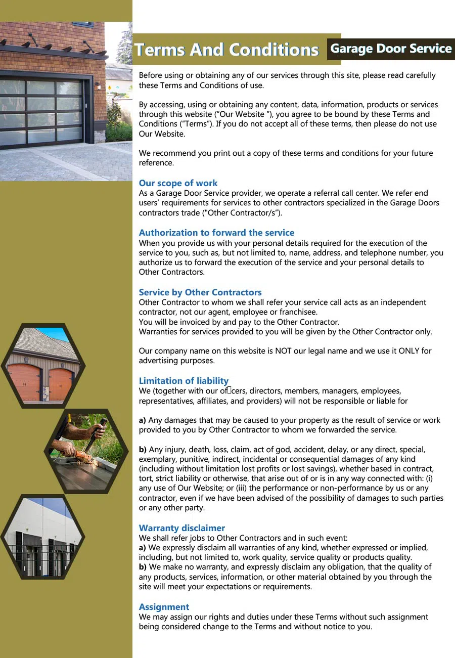 Security Garage Door Repairs Danville, CA 925-331-8475